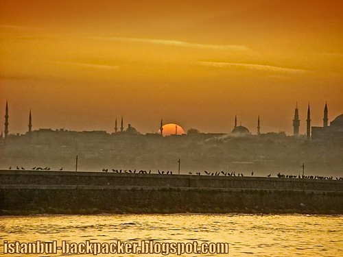Istanbul Sunset over Sultanahmet