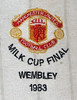 Manchester United 1983 League Cup Final badge