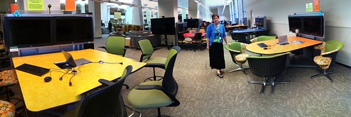 Collaborative learning spaces at the Texas Tech library