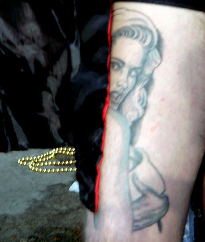 anna thigh tattoo thigh tattoos Image by Cult Gigolo