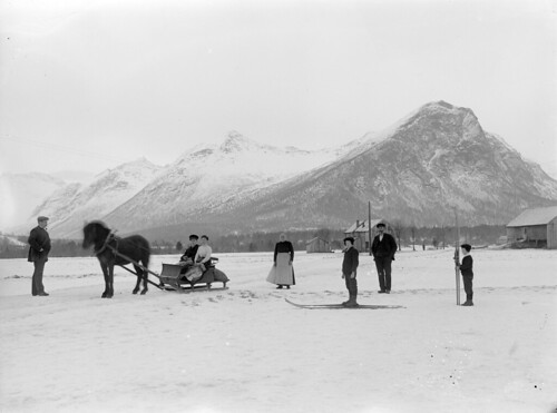 Winter activities, ca. 1890-1910.