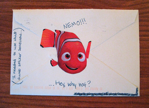 back of envelope with Nemo