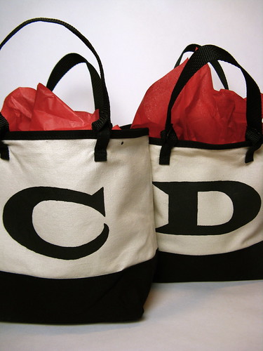 Monogrammed Gift Bags