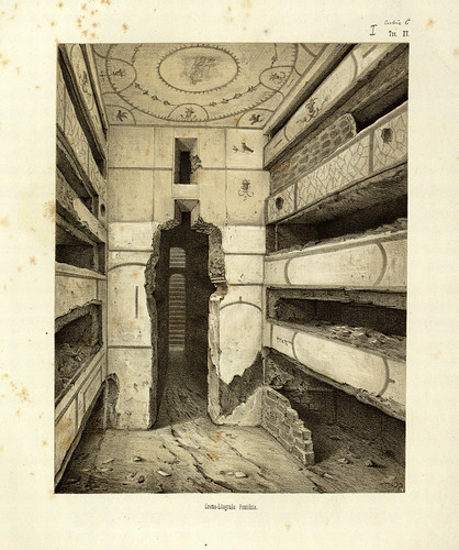 004- Escena de un cubiculo-La Roma sotterranea cristiana - © Universitätsbibliothek Heidelberg