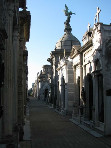 tombs in the cemetary
