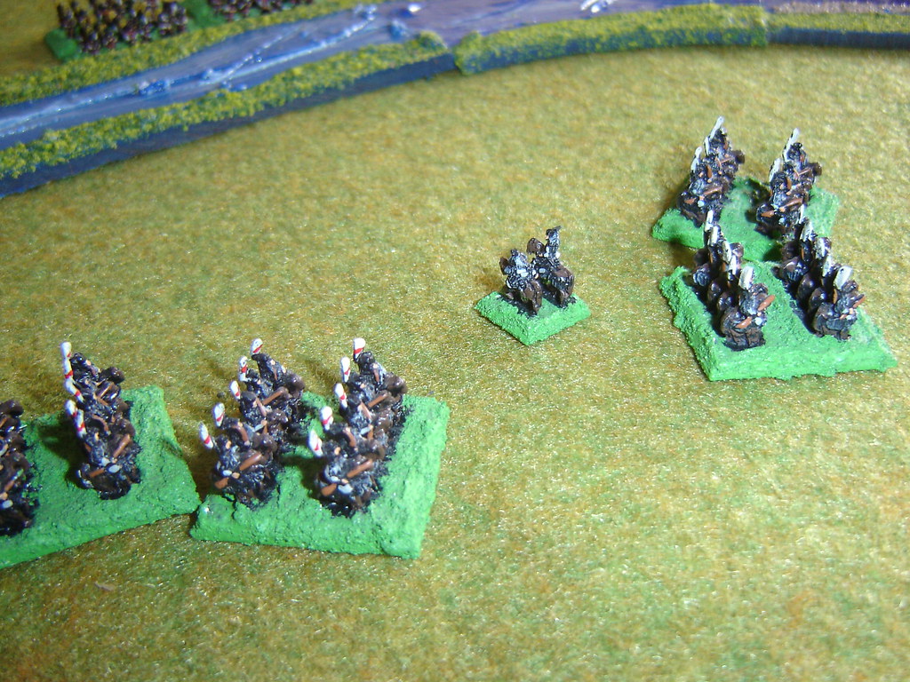 Matsuda cavalry in disorder