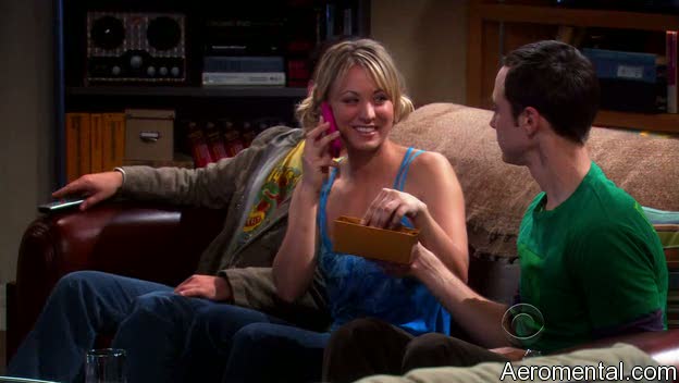 The Big Bang Theory S03E03 Penny iPhone