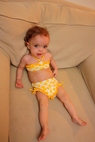 I also picked up some freaking adorable bathing suits for Maddie.