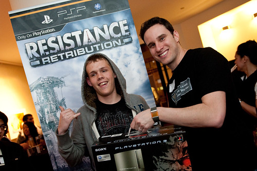 PS3 Winner & Jeff - PlayStation.Blog Meet-Up