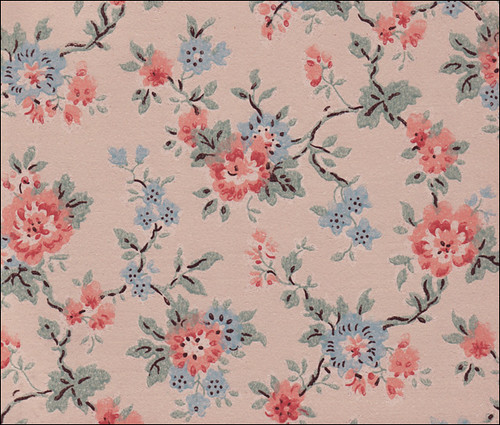 sanitas wallpaper. 1932 Floral Wallpaper