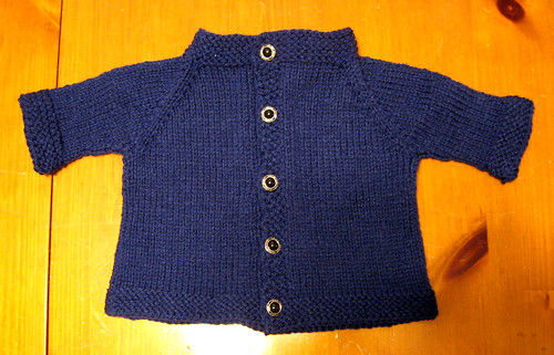 Baby Sweater for New Addition to George Jr.'s Family