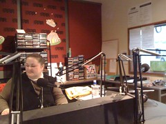 Radio interview at 102.7 3RRR in Melbourne
