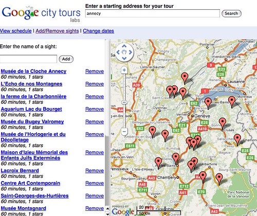 Google City Tours by you.