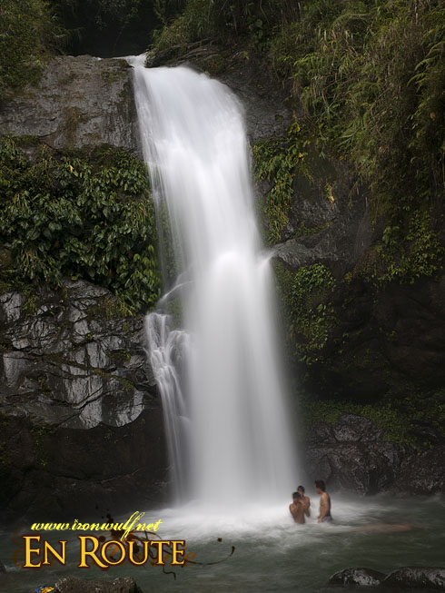 Enjoying at Imugan Falls