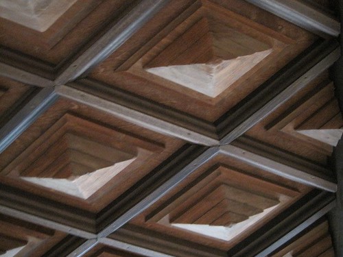 Concert Hall at Round Top Festival Institute: ceiling detail