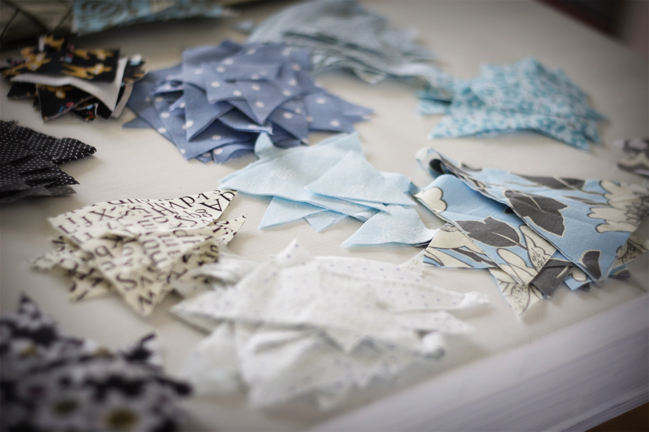 how to make easy fabric bunting
