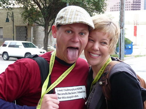 Ted Murphy & Chrissie Brodigan at SXSW '09