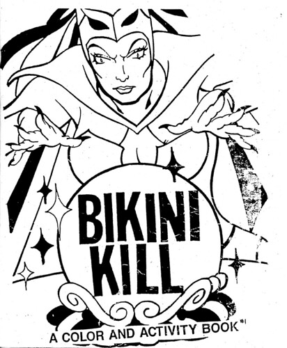 Bikini Kill Band. Cover of Bikini Kill zine
