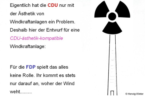 CDU-Windkraftanlage