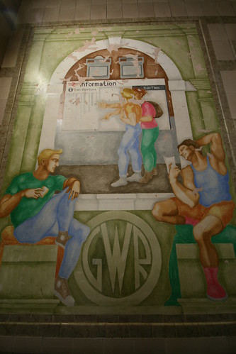 Frescoes; Exeter St. Davids Station