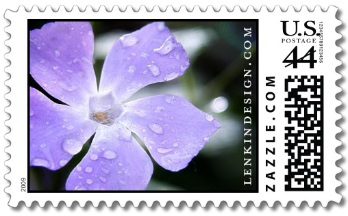 Vinca Minor stamp