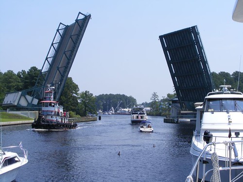 The Twin Bascule Great Bridge Bridge