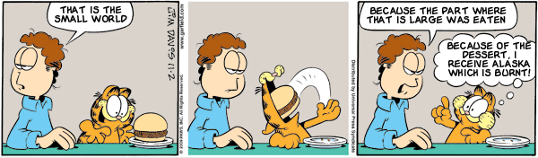 Garfield: Lost in Translation, November 2, 2009
