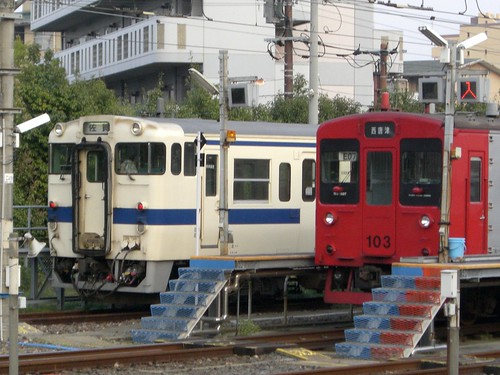キハ47形と103系/Kiha 47 and 103 series