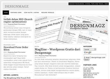 DesignMagz Free Wordpress Theme