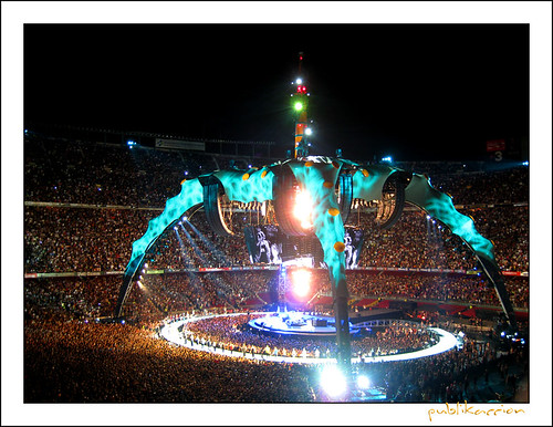 U2 360º Tour, Nou Camp, Barcelona, Cataluña, España por publikaccion.es.