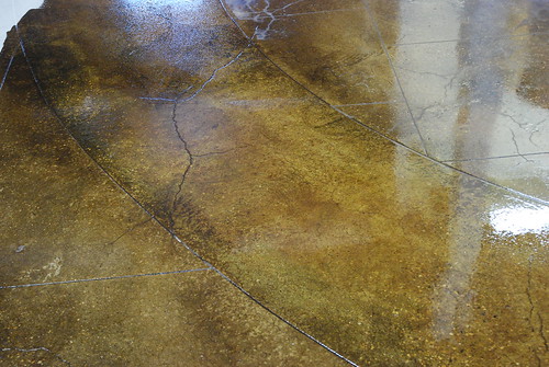 concrete staining. ground and stained concrete