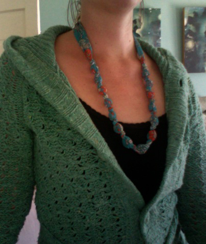 i'm adding fabric florence flea market inspired necklaces to my shoppe