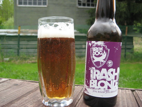 BrewDog Trashy Blonde glass