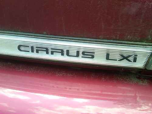 Chrysler Logo 2009. Chrysler Cirrus LXi logo