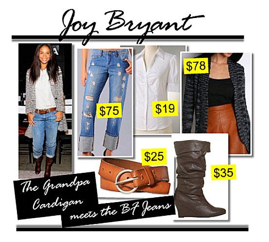 Joy Bryant in BF jeans