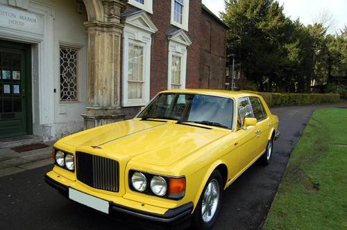 1987 Bentley Turbo R in Stunning Sunburst Yellow - BENTLEY SPOTTING