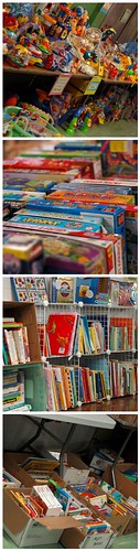 Toys, games, and books