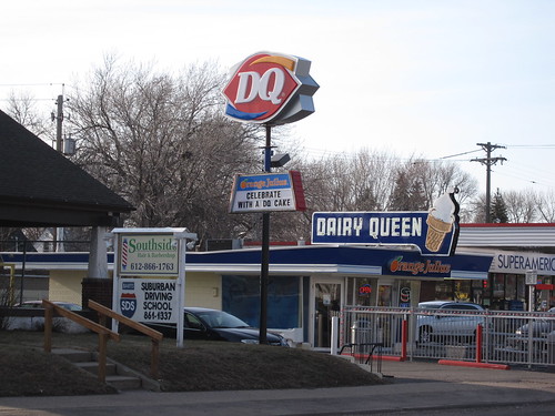 Dairy Queen along Portland Ave S