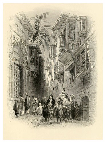 024-Una calle en el Cairo-Bartlett, W. H. 1849