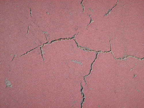 Cracks from Tennis Court - #17