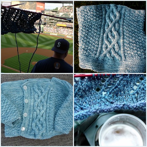 Blue Knitting - June 2009