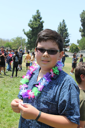 Tyler's 5th grade park day and exit party.