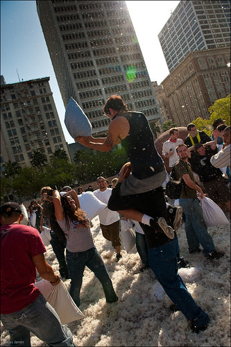 Pillow Fight Los Angeles 2009