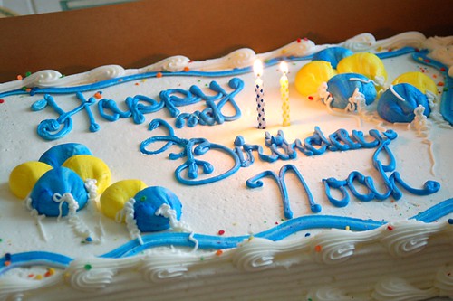 Noah's 2nd Birthday: Cake