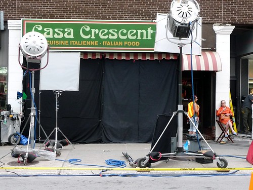 Casa Crescent - Tournage Funky Town sur Ste-Catherine