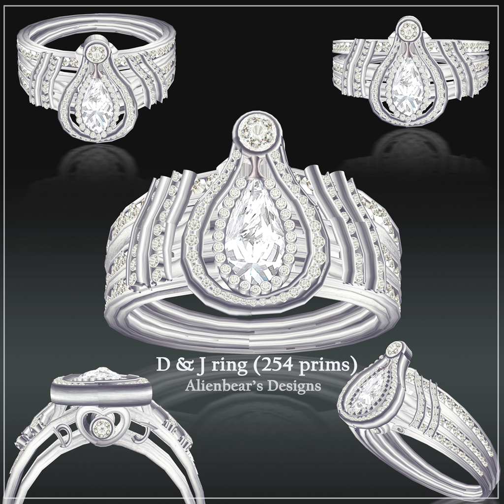 D&J custom engagement ring