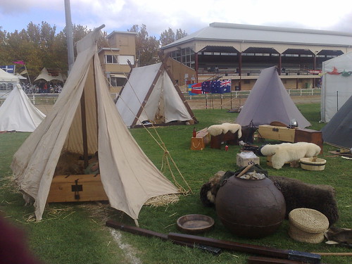 Huscarls encampment
