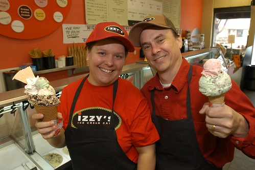 Lara Hammel & Jeff Sommers, Owners of Izzy's Ice Cream