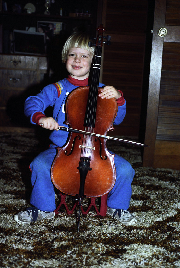 1983 Adam Thede and his Cello
