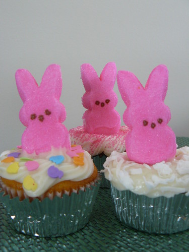 easter bunny cupcakes marshmallows. Peeps Bunny Cupcakes